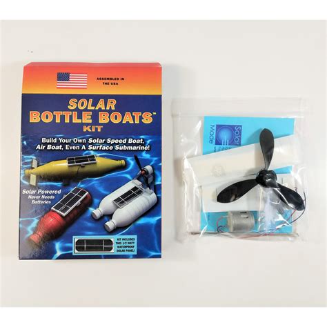 Solar Bottle Boat Kit - STEM | EAI Education