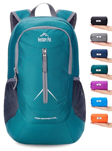 Venture Pal Packable Lightweight Backpack Small Water Resistant Travel ...