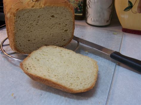 Spectacular Gluten Free Bread in the Bread Machine! xanthan free option - Skinny GF Chef healthy ...