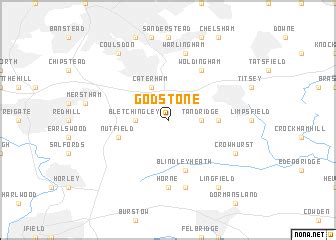 Godstone (United Kingdom) map - nona.net