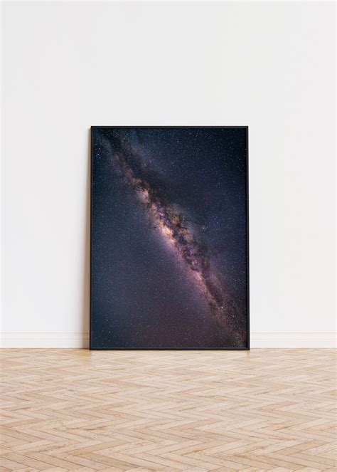 Milky Way Galaxy Poster Milky Way Galaxy Wall Art Trendy Wall Art Trendy Poster Milky Way From ...