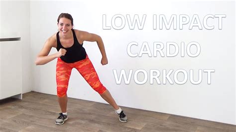 20 Minute Low Impact Cardio Workout – Low Impact Exercises for ...