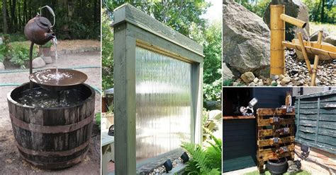 DIY Backyard Drinking Fountain: Quench Your Thirst in Style!