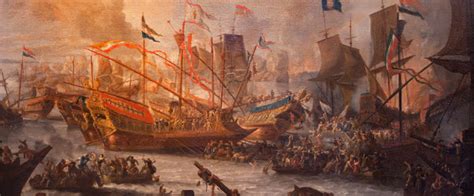 Battle Of Actium Painting at PaintingValley.com | Explore collection of ...