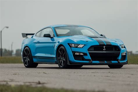 2022 Grabber Blue Mustang GT500 for Sale - Hennessey Performance