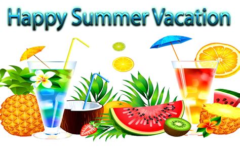 Download Happy Summer Vacation Png Summer Clipart Transparent Png Png ...