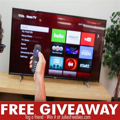 4K TCL Roku TV Giveaway - Julie's Freebies