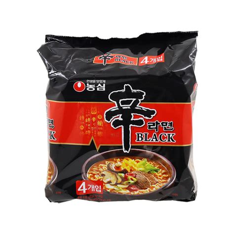 NONGSHIM Shin Ramyun Black 4ea