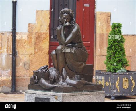 Oviedo, capital of Asturias, with a beautiful old town. Spain Stock Photo - Alamy