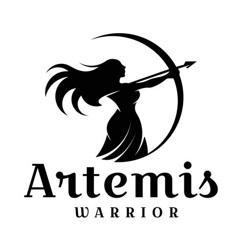 Artemis logo design archery illustration logo vector 25294667 Vector ...