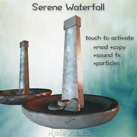 Second Life Marketplace - Serene Waterfall