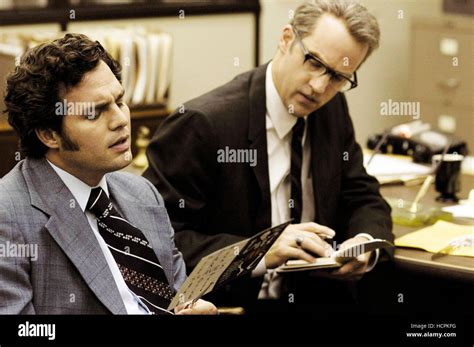 ZODIAC, Mark Ruffalo, Anthony Edwards, 2007. ©Paramount/courtesy Everett Collection Stock Photo ...