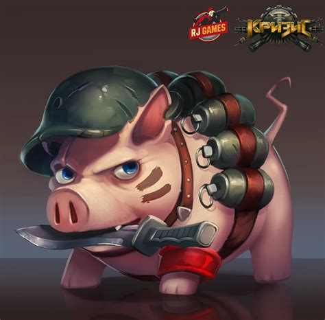 Illustrations by Larbesta | Pig art, Pig cartoon, Pig illustration