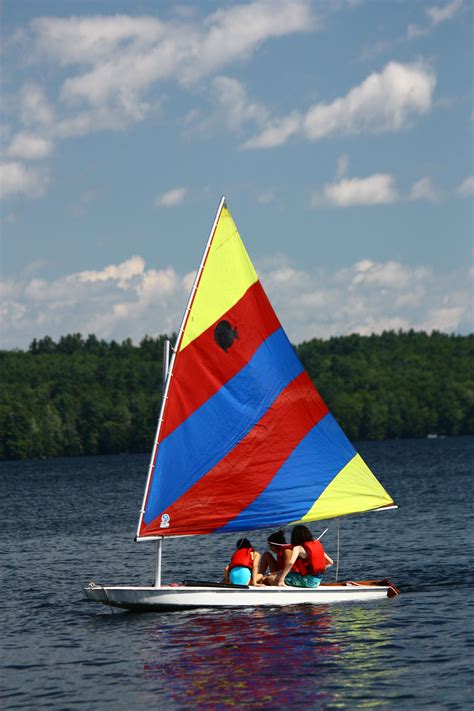 Learn to Sail in Our Sunfish Sailboats