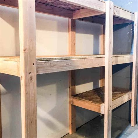 DIY Garage Shelves with Plans - The Handyman's Daughter