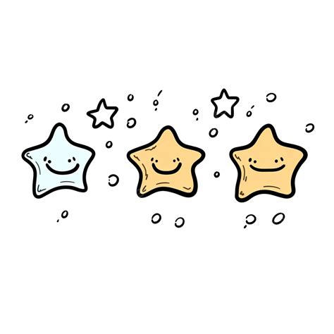 Feedback Customer Reviews Feedback Stars Vector Illustration Doodle Style, Good Service, Client ...