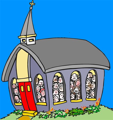 Crowded church | Clipart Panda - Free Clipart Images