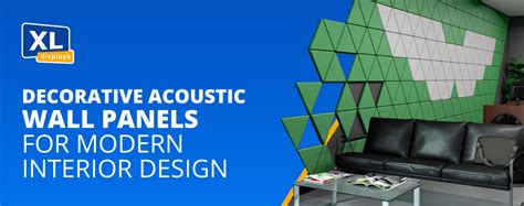 Decorative Acoustic Wall Panels for Modern Interior Design