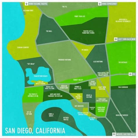 25 San Diego Neighborhood Map - Maps Database Source
