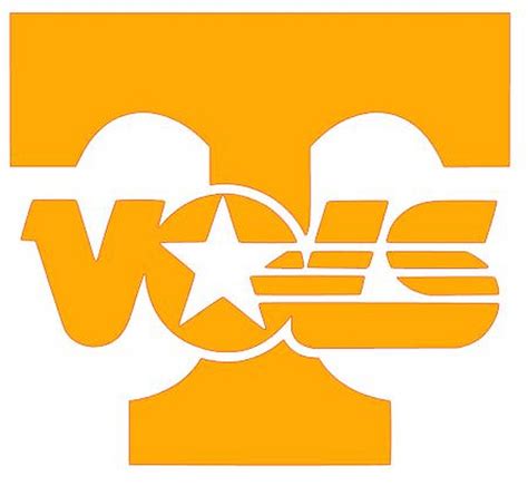 Tennessee VOLS Football Logo Vinyl Decal Sticker