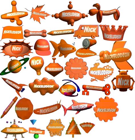 Nickelodeon 3D logos (1993-2010) by lukesamsthesecond on DeviantArt