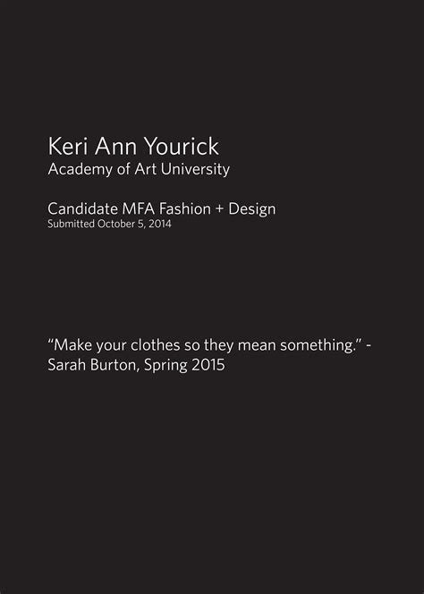 Academy of Art University MFA Application Portfolio on Behance