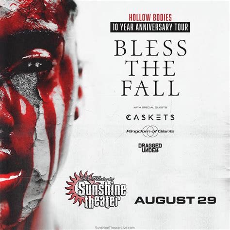 Blessthefall: Hollow Bodies 10 Year Anniversary Tour with Caskets * @ Sunshine Theater ...