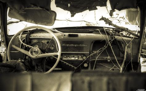 Old Car Wallpaper 4k - Lodge State