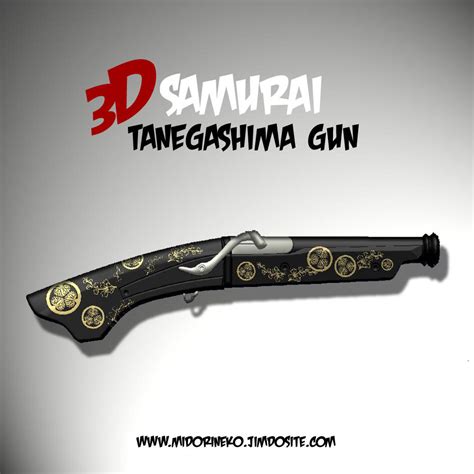 3D file Samurai Tanegashima Gun・Template to download and 3D print・Cults