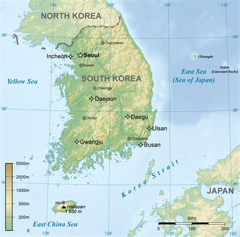 Physical Geography - South Korea