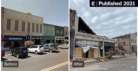 Before and After the Tornado: Devastation in a Historic Neighborhood ...