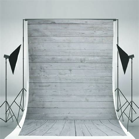 LELINTA Studio Photo Video Photography Backdrop 5x7ft White Wooden ...