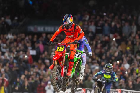 Jett Lawrence on Winning Rookie 450SX Anaheim 1 Supercross - Racer X