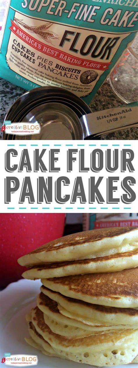 Fluffy Cake Flour Pancakes | Today's Creative Life