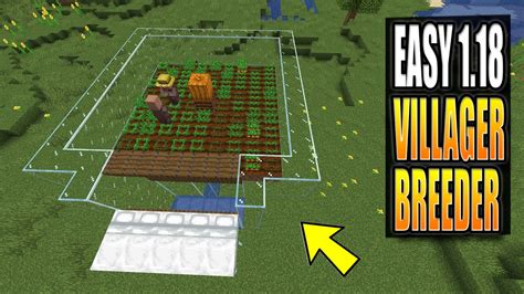 Easy Infinite Villager Breeder Tutorial for Minecraft 1.18 - YouTube