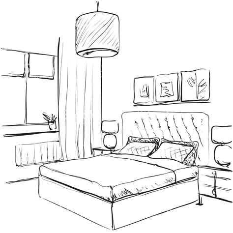 The best free Bedroom drawing images. Download from 801 free drawings ...