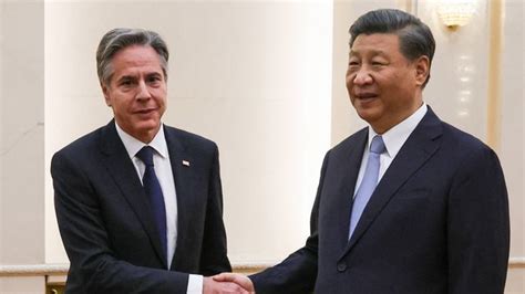 U.S.-China talks: Blinken meets with Xi Jinping, has "robust conversation"