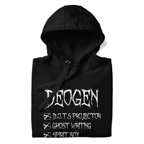 Phasmophobia Deogen Hoodie Phas Deogen Hoodie Deogen Evidence Tracker - Etsy