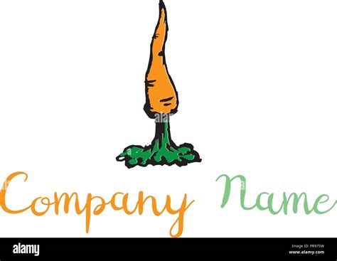 Carrot vector logo image Stock Vector Image & Art - Alamy