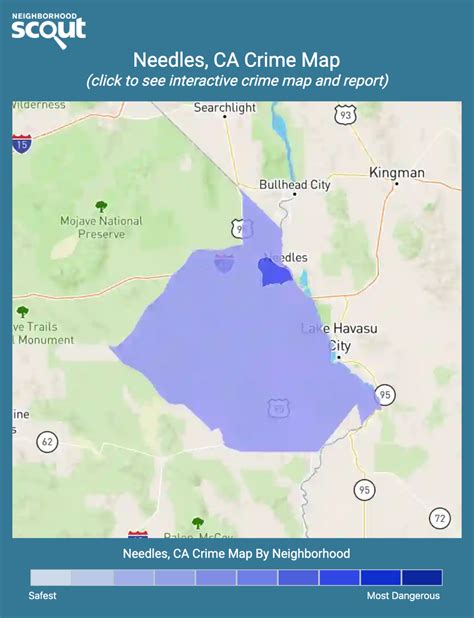 Needles California Map