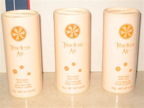 3 New AVON TIMELESS AIR Fragrance Perfume Body TALC 2000