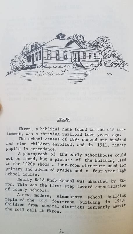 Early Schools A-Z - EARLY SCHOOLS OF MEADE COUNTY