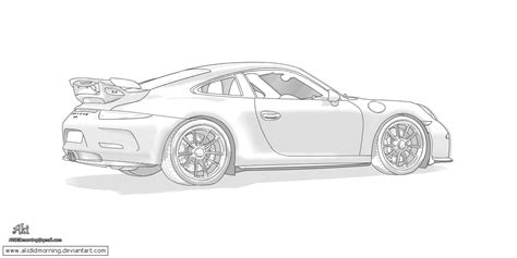 Porsche 911 (GT3) - shadows by AkiOrinoco on DeviantArt