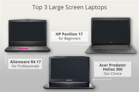 10 Large Screen Laptops Review by Experts - What is the Biggest Screen on a Laptop?