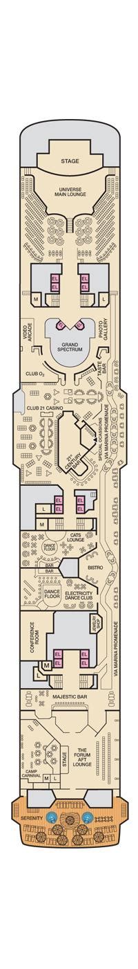 Carnival Fantasy Deck Plans