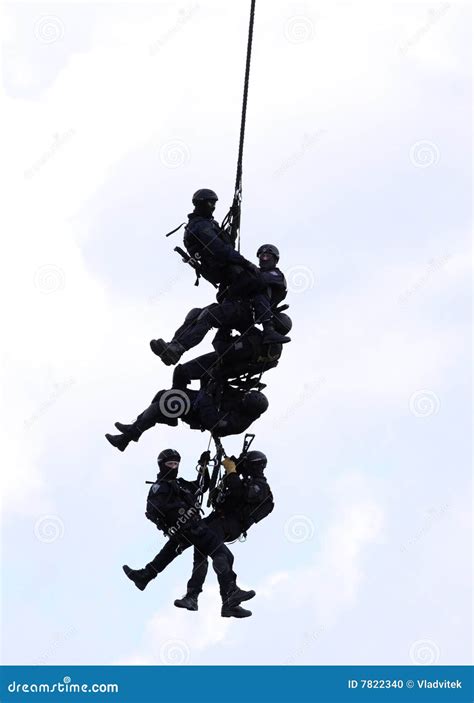 Police special forces stock photo. Image of commando, army - 7822340