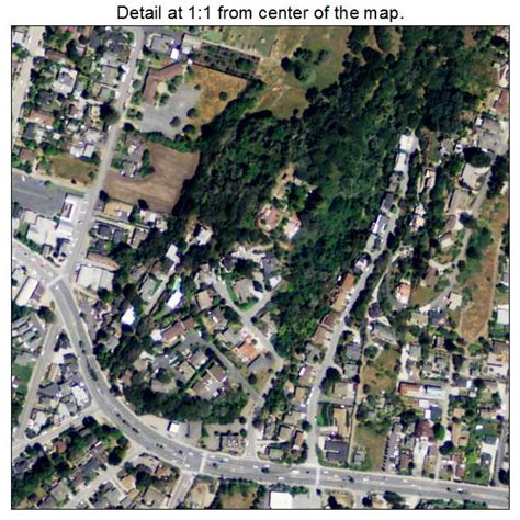 Aerial Photography Map of Soquel, CA California