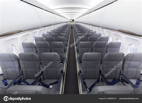 United Airbus A320 Interior