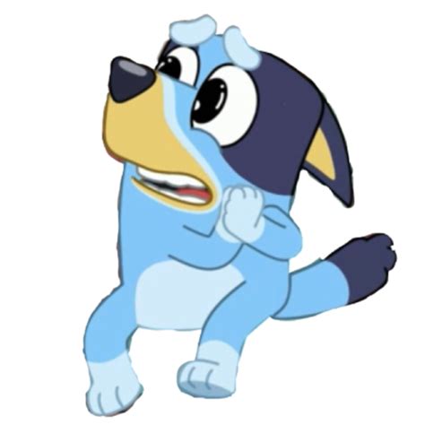 Bluey doing please face by EACIsDaBoy on DeviantArt