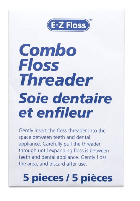 E-Z Floss Threader with Advanced Clean Expanding Floss 250pcs – EZ Floss Dental Products